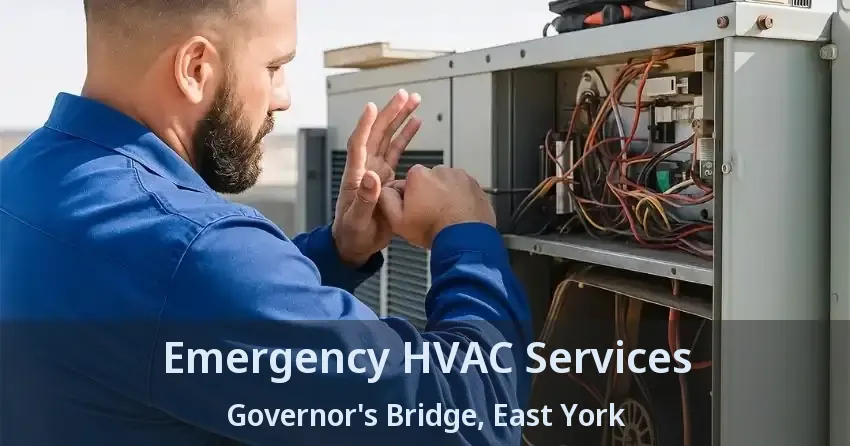 Emergency HVAC Services Governor's Bridge, East York - ON