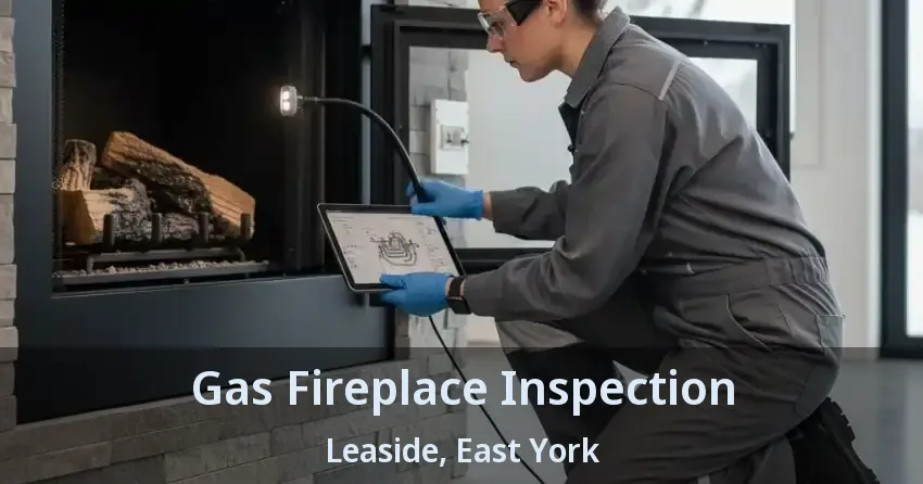 Gas Fireplace Inspection Leaside, East York - ON