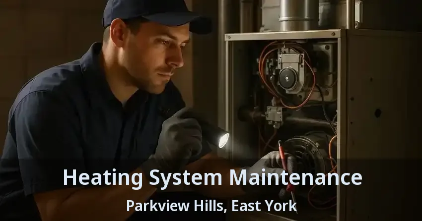 Heating System Maintenance Parkview Hills, East York - ON
